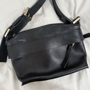 AllSaints Colette Leather Crossbody Bag